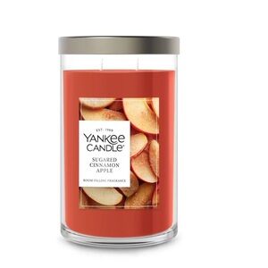 Yankee Candle Sugared Cinnamon Apple Large Tumblr - New